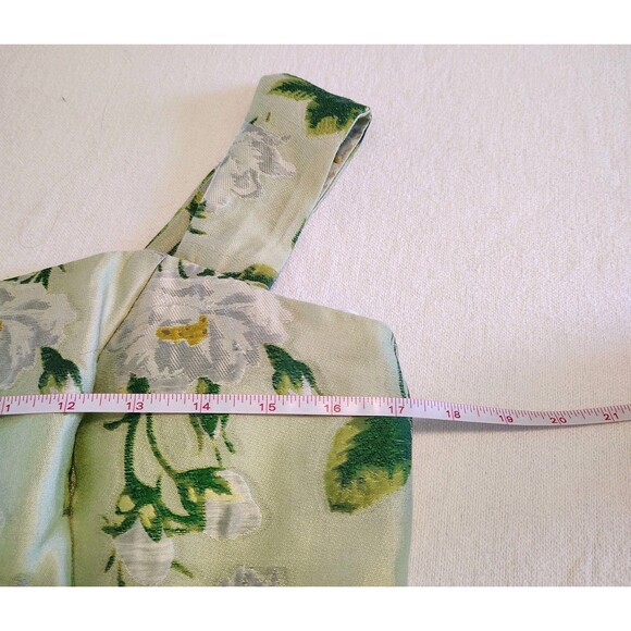 Lula Kate Dress Size 10 Green Floral Bridesmaid Gown Formal Prom Whimsy Fairy - Picture 7 of 12